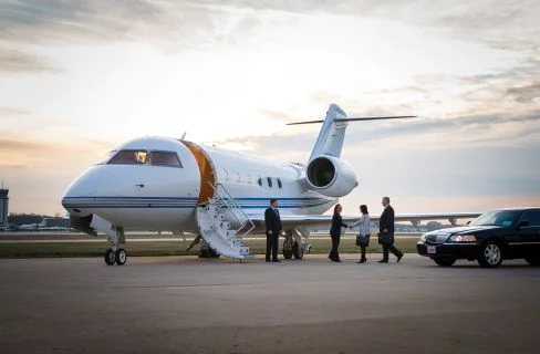 Private jet charter services